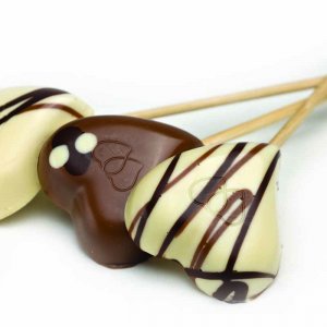 לב קטן על מקל